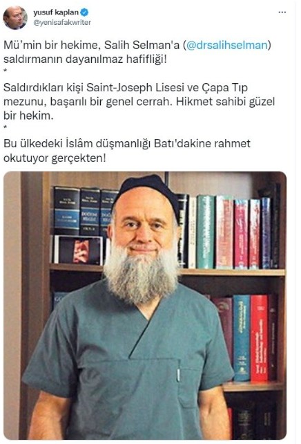Sokak provokatörü Arif Kocabıyık'ın “sahtekâr” dediği kişi cerrah çıktı!